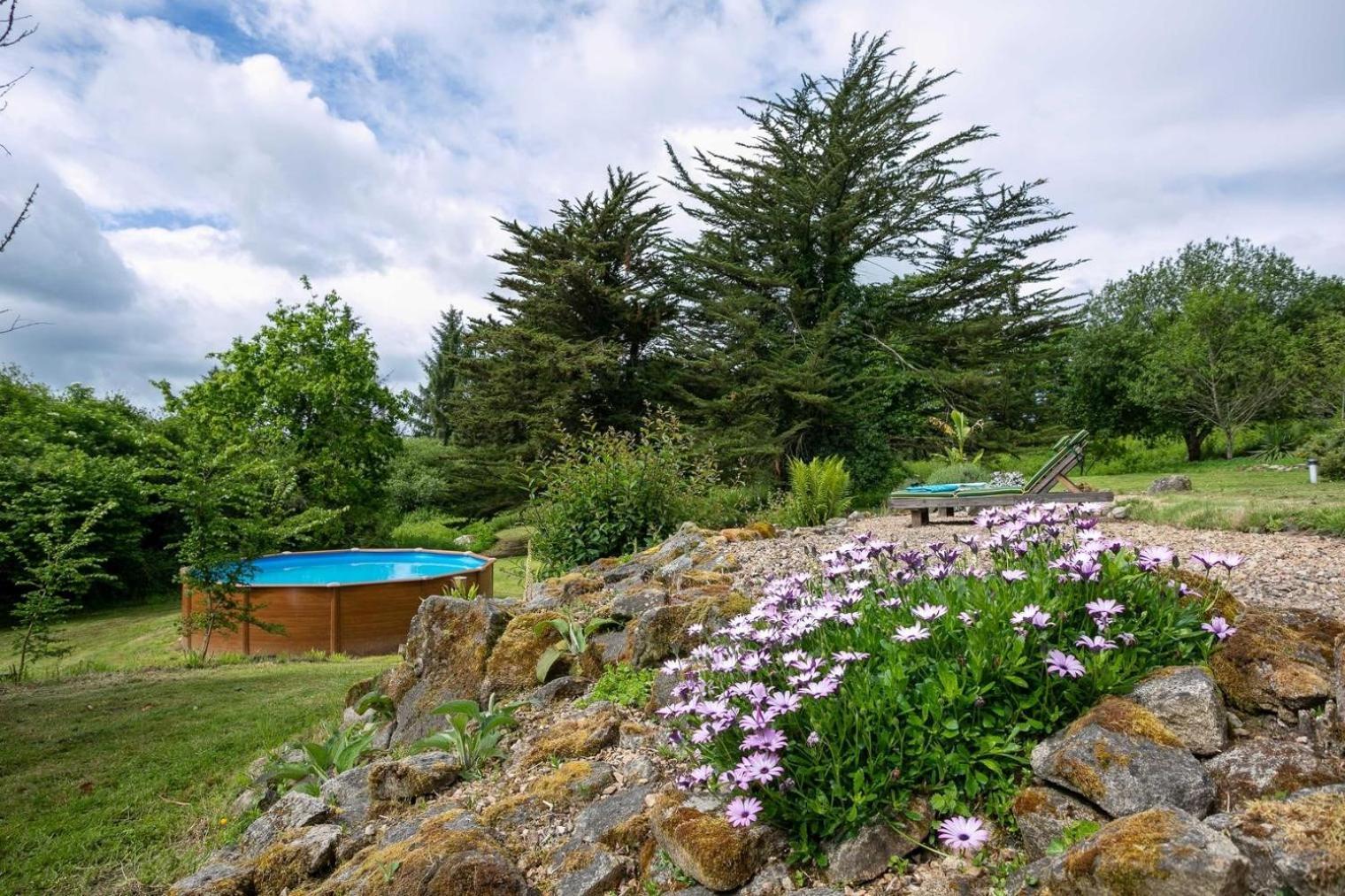 Domaine De La Blanche Hermine Plounerin Extérieur photo